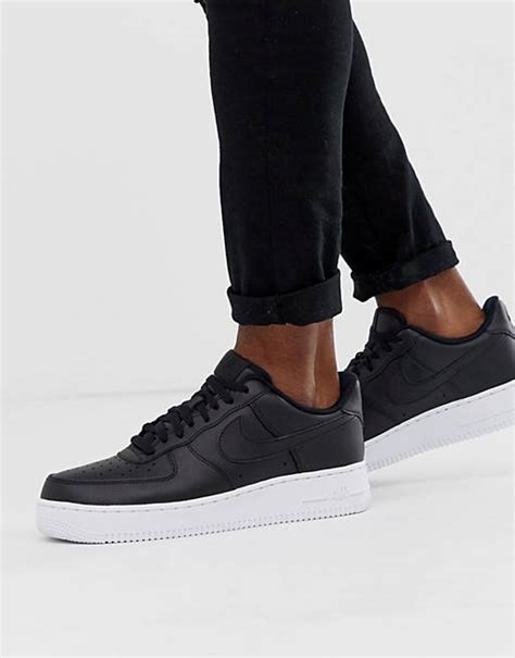 nike air force 1 weiß schwarze sohle|Nike Air Force 1 zalando.